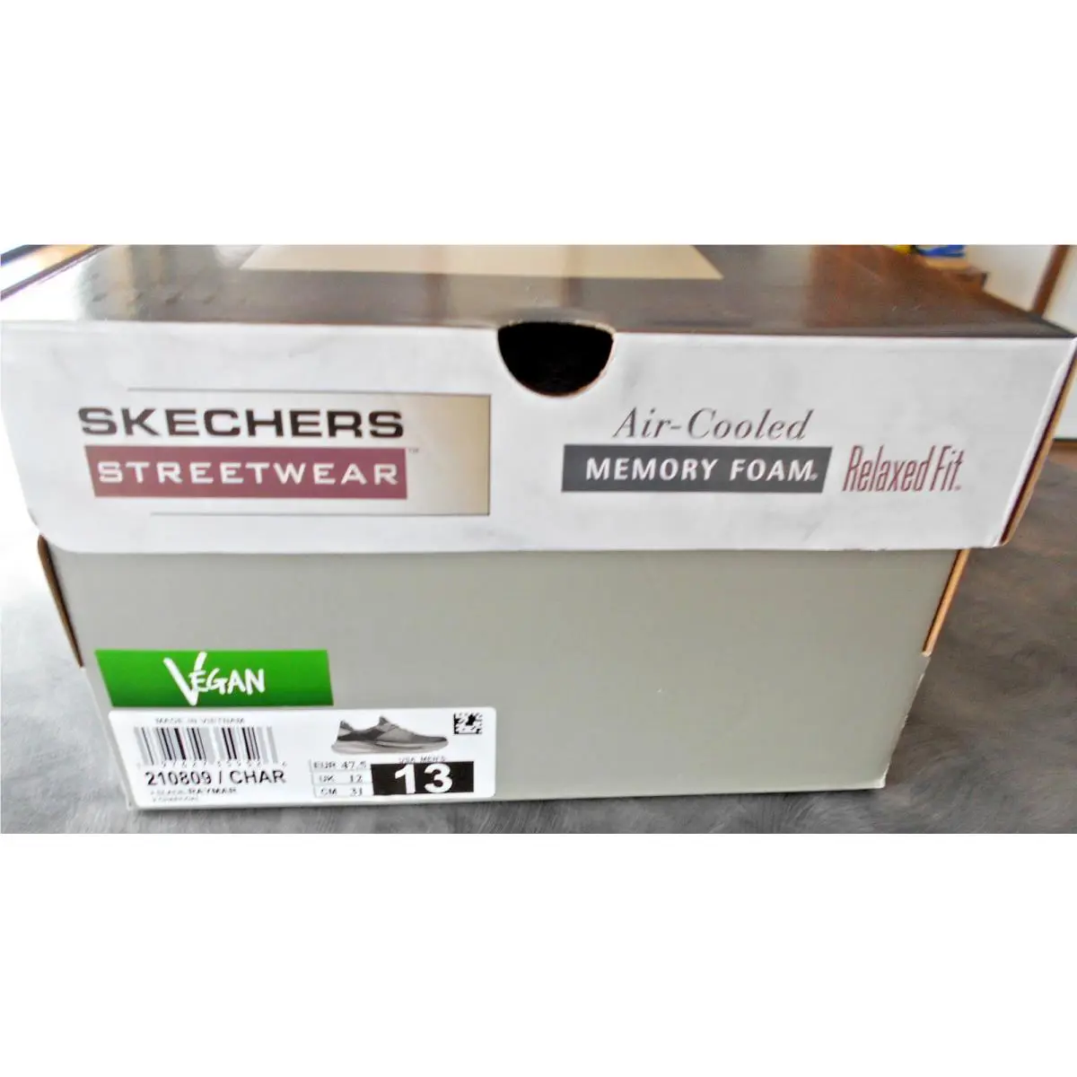 Skechers shoes - Skechers Relaxed - Relaxed - Charcoal (UPC: 197976664494) 8