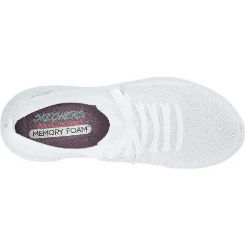 Skechers shoes - 12843 - 12843 - White/Silver (UPC: 191665349136) 3