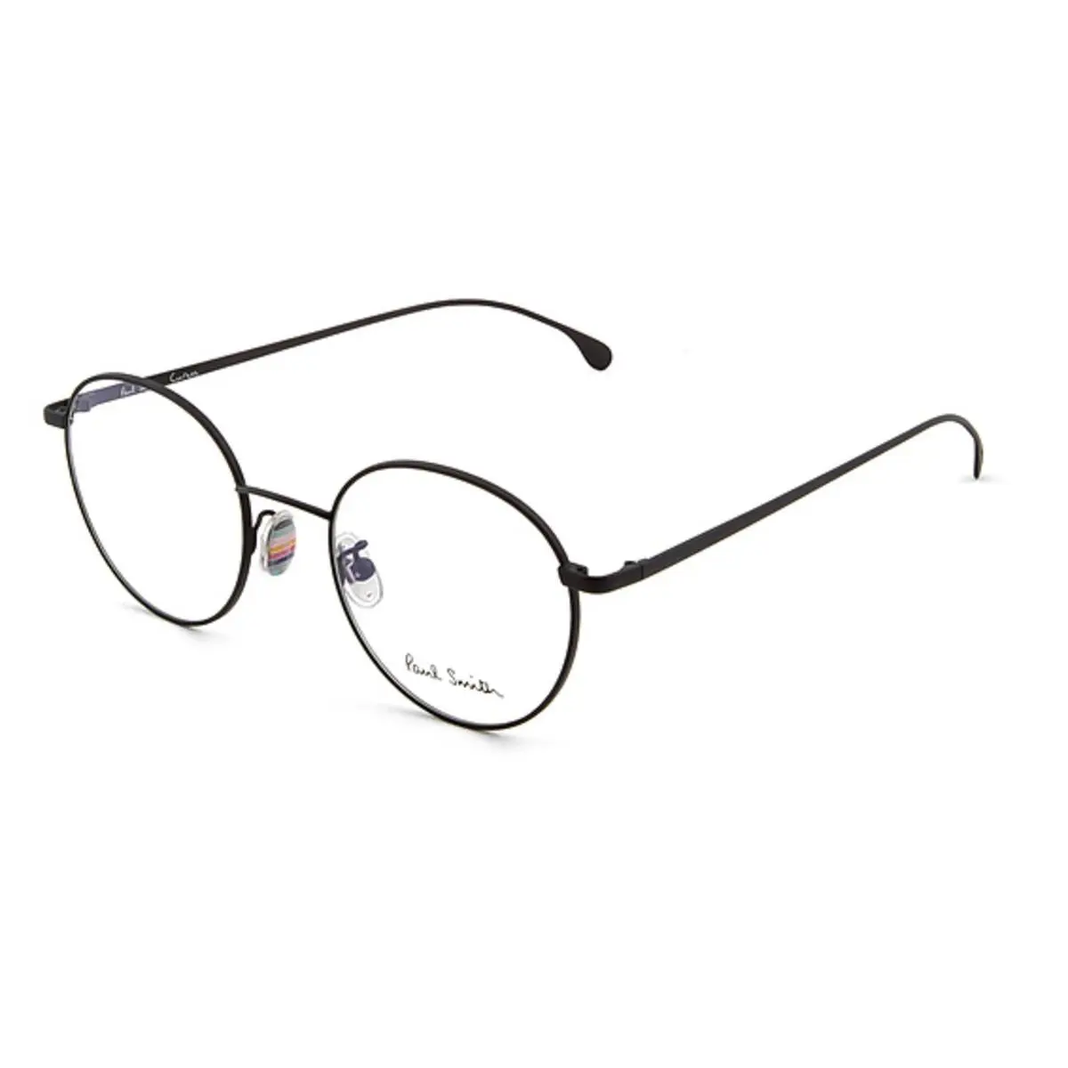 Round Paul Smith Eyeglasses Frame Curzon Matte Silver w/ Case Retail