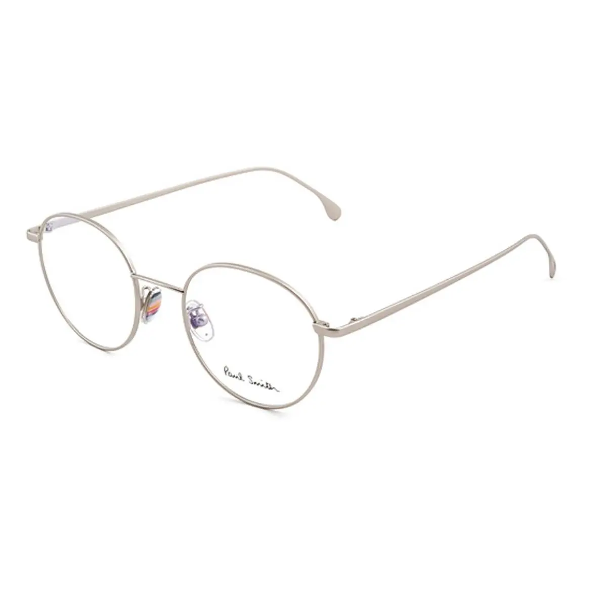 Round Paul Smith Eyeglasses Frame Curzon Matte Silver w/ Case Retail