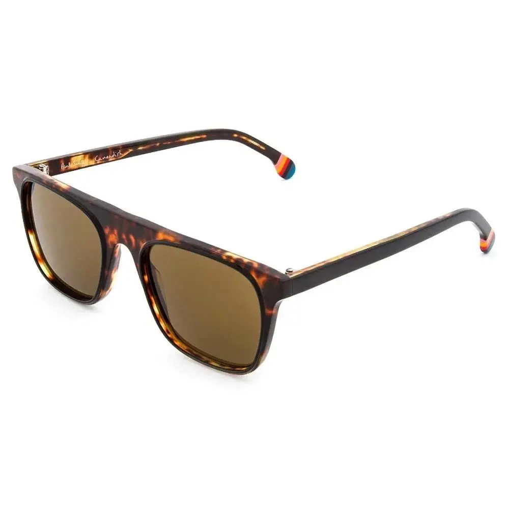 Paul Smith PSSN02753 002 Black on Honeycomb Cavendish Sunglass W/brown Lens
