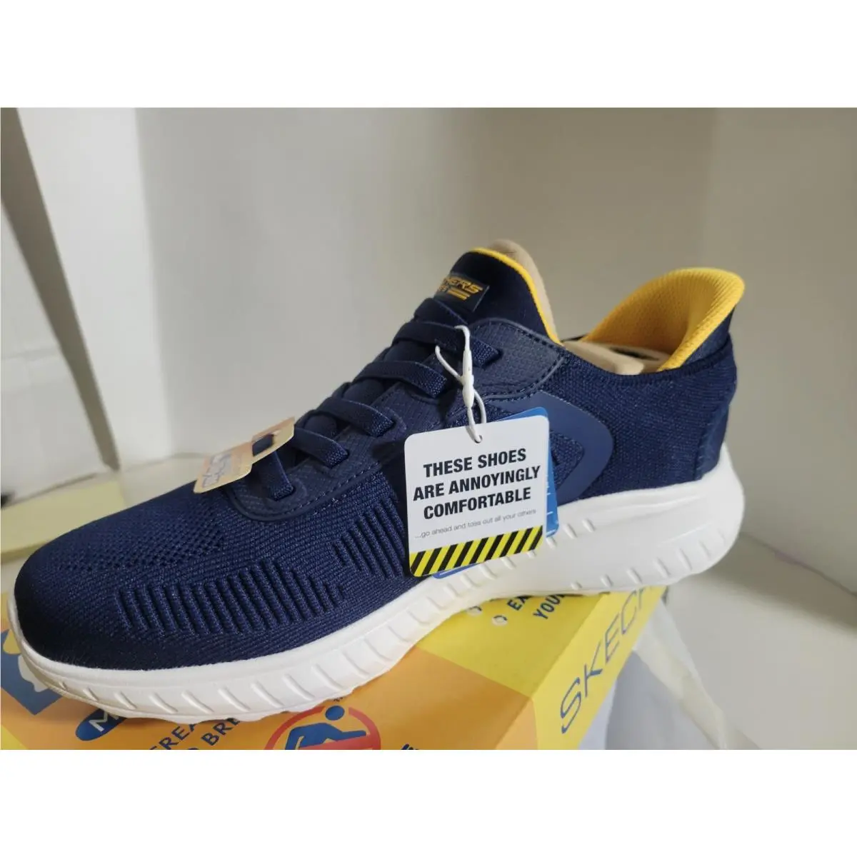 Skechers Slip-ins: Bobs Sport Squad Chaos - Solid Step 118312 Navy