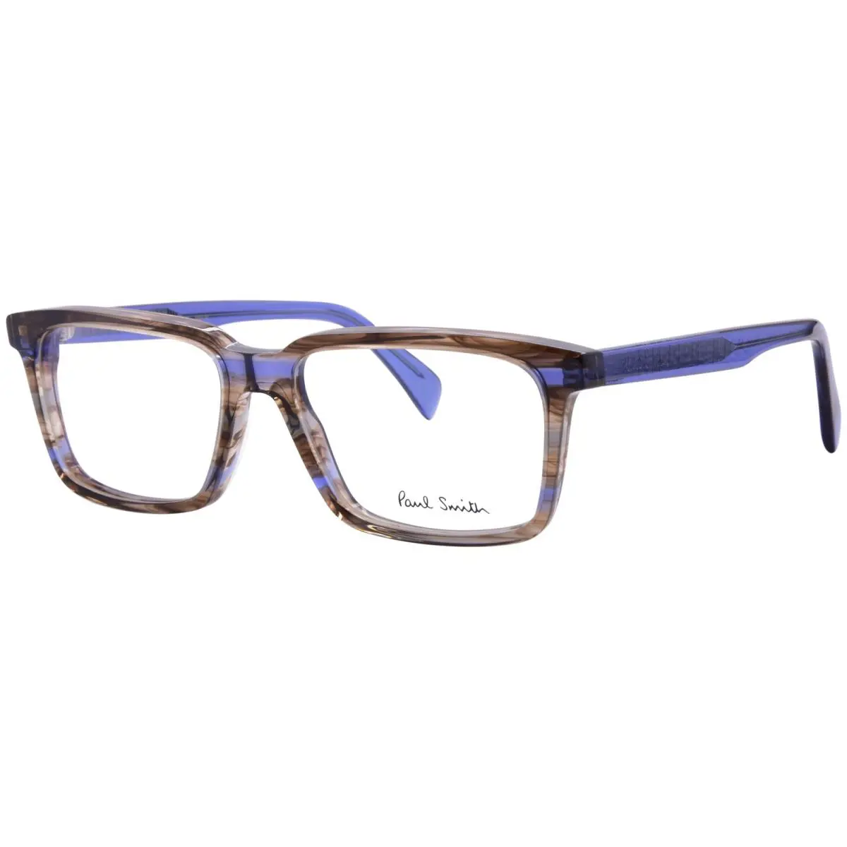 Paul Smith Newham PS25623 210 Eyeglasses Men`s Striped Brown/blue Full Rim 58mm