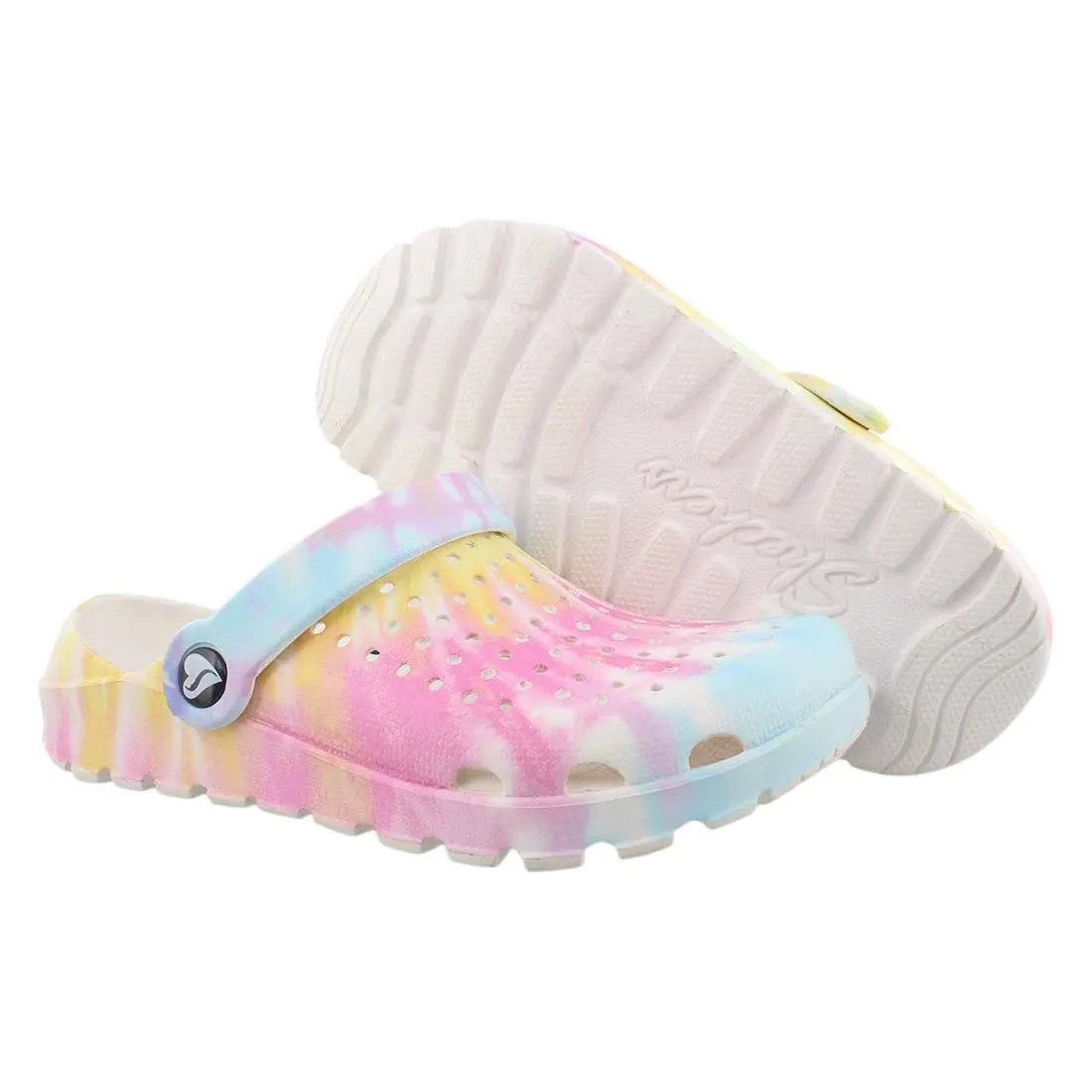 Footsteps Peace Out Womens Shoes Size 5 Color: Rainbow by Skechers