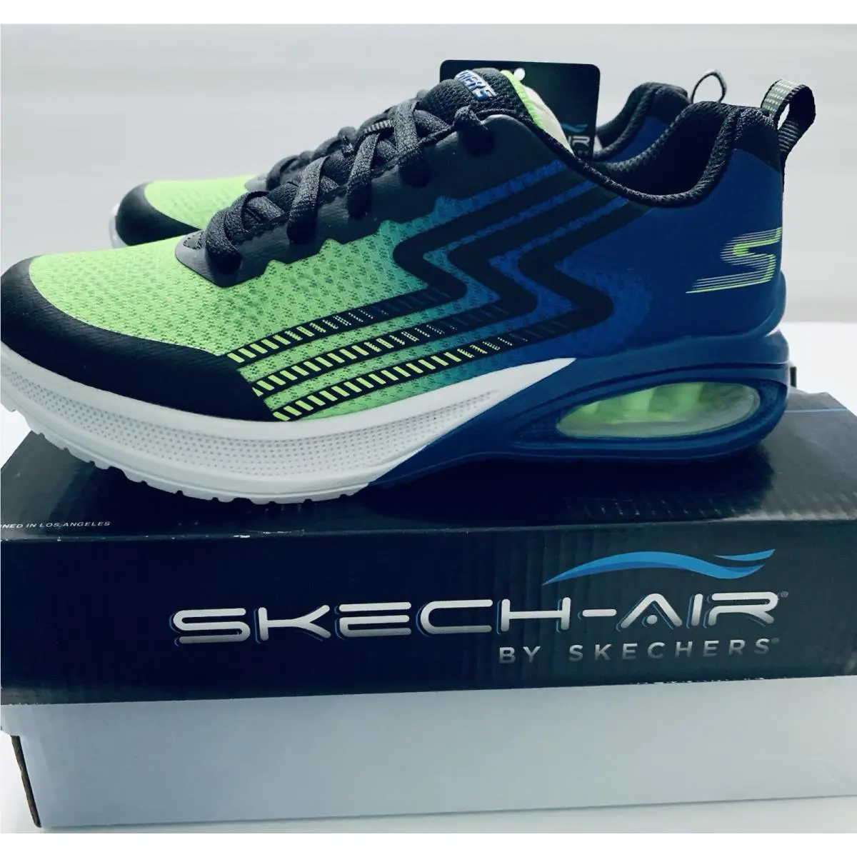Skechers shoes - Sketchers - Sketchers - 403935L/BBLM - Blue, Black, Green 2