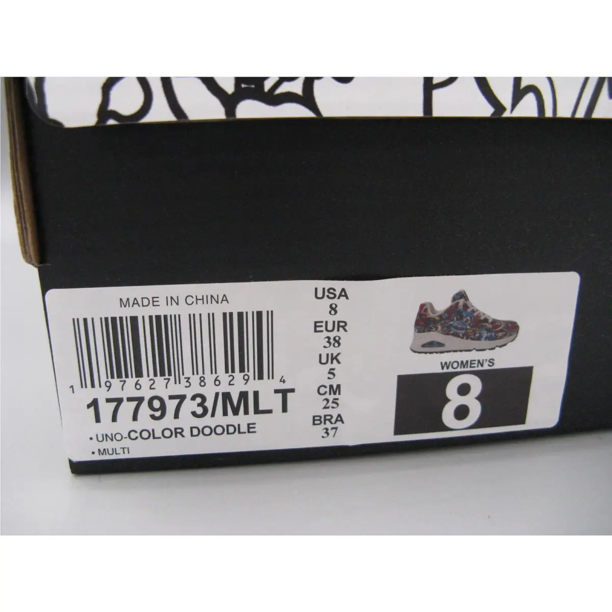 Skechers shoes - Uno Color Doodle - Uno Color Doodle - Multicolor 3