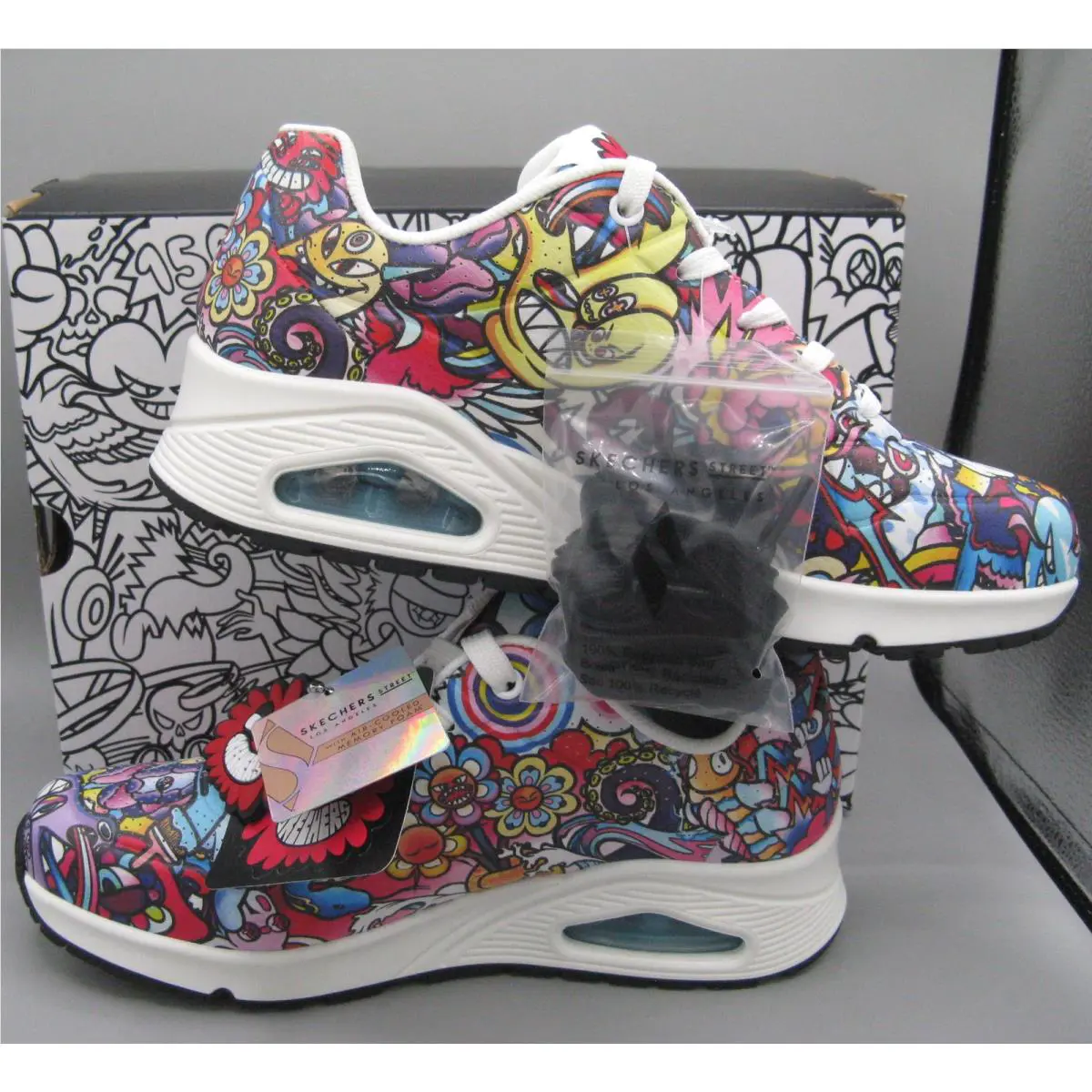 Skechers shoes - Uno Color Doodle - Uno Color Doodle - Multicolor 1