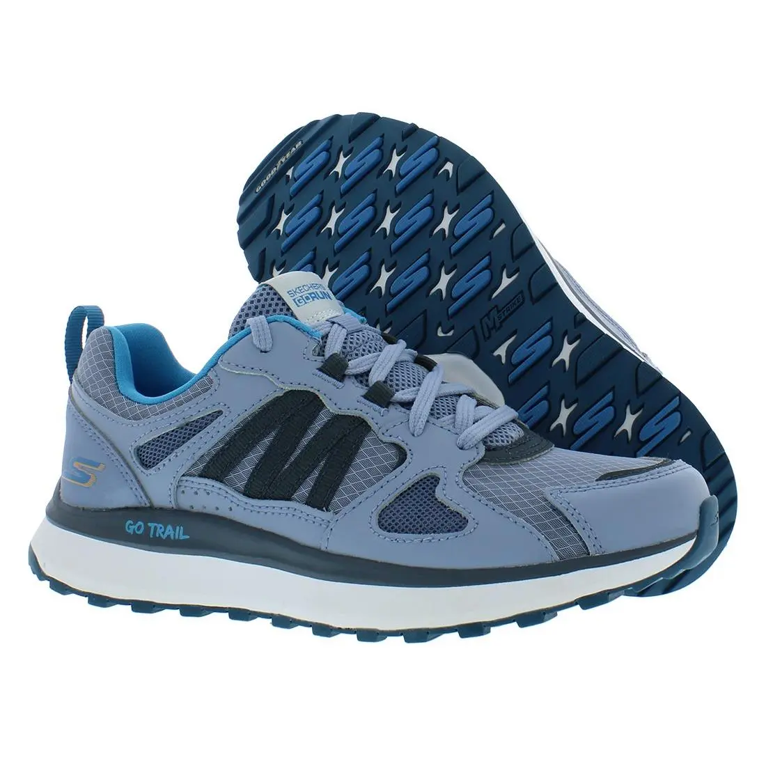 Skechers Go Run Adventure-evening Sunset Womens Shoes Size 5.5 Color: Blue