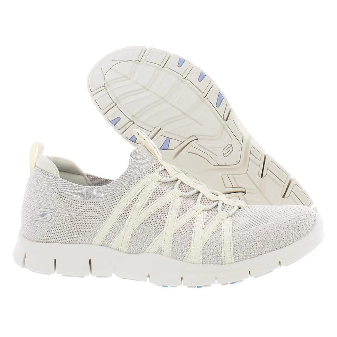 Skechers Gratis Chic Newness Womens Shoes Size 6 Color: Off White