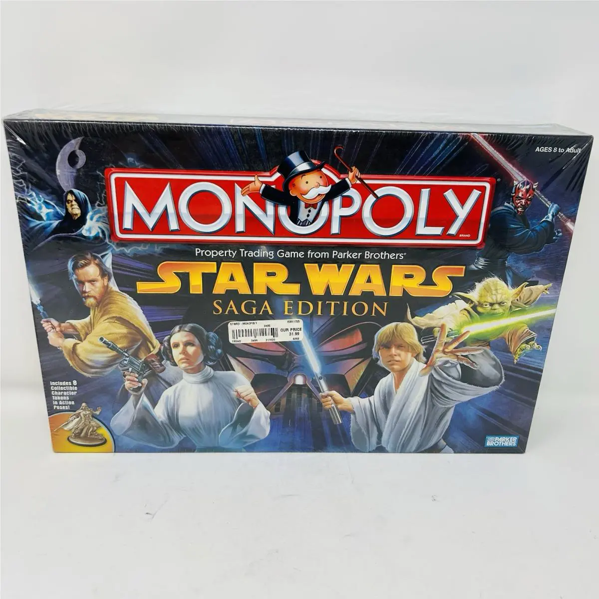 Monopoly Star Wars Saga Edition Board Game Parker Brothers 2005