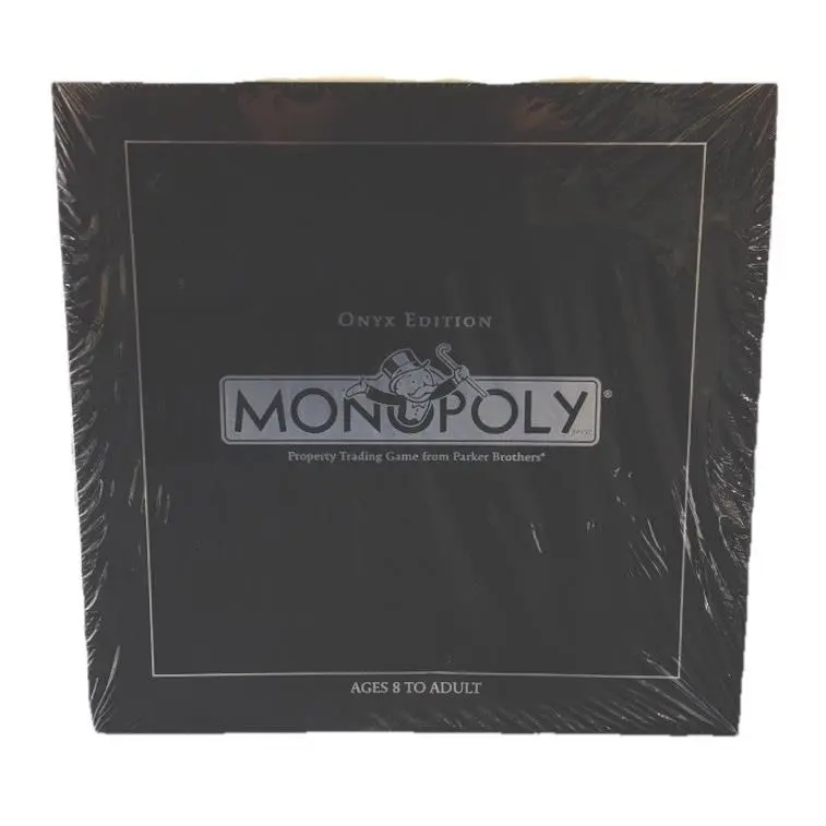 “monopoly Onyx Edition 2010 Barnes Noble Exclusive Hasbro”new