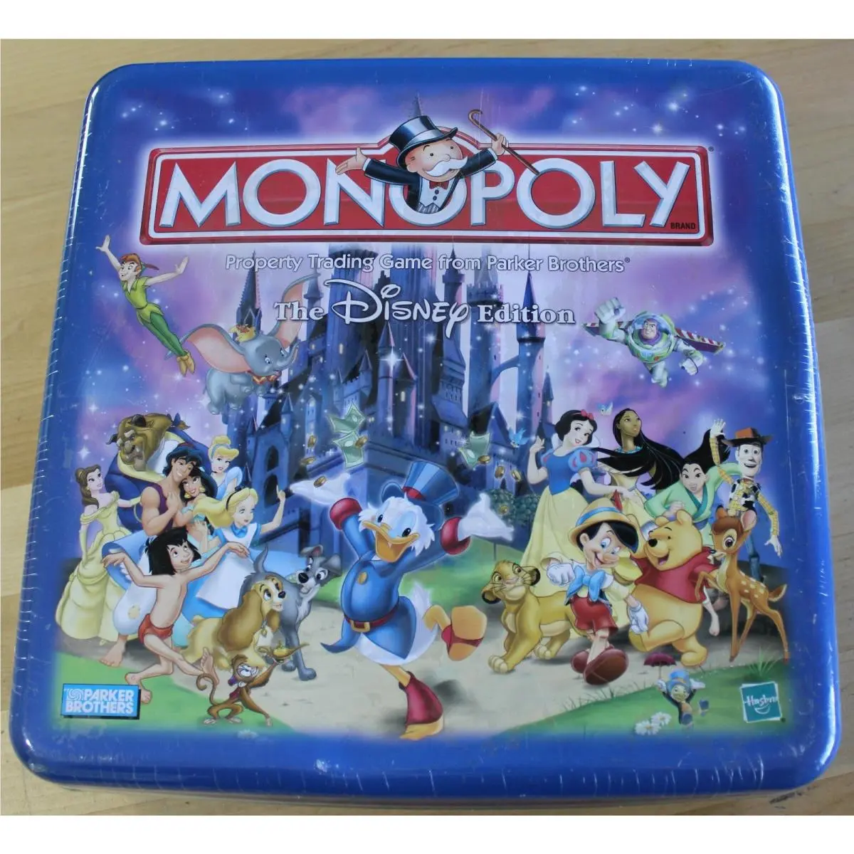Damaged Tin/new/sealed Monopoly The Disney Edition 2001 T