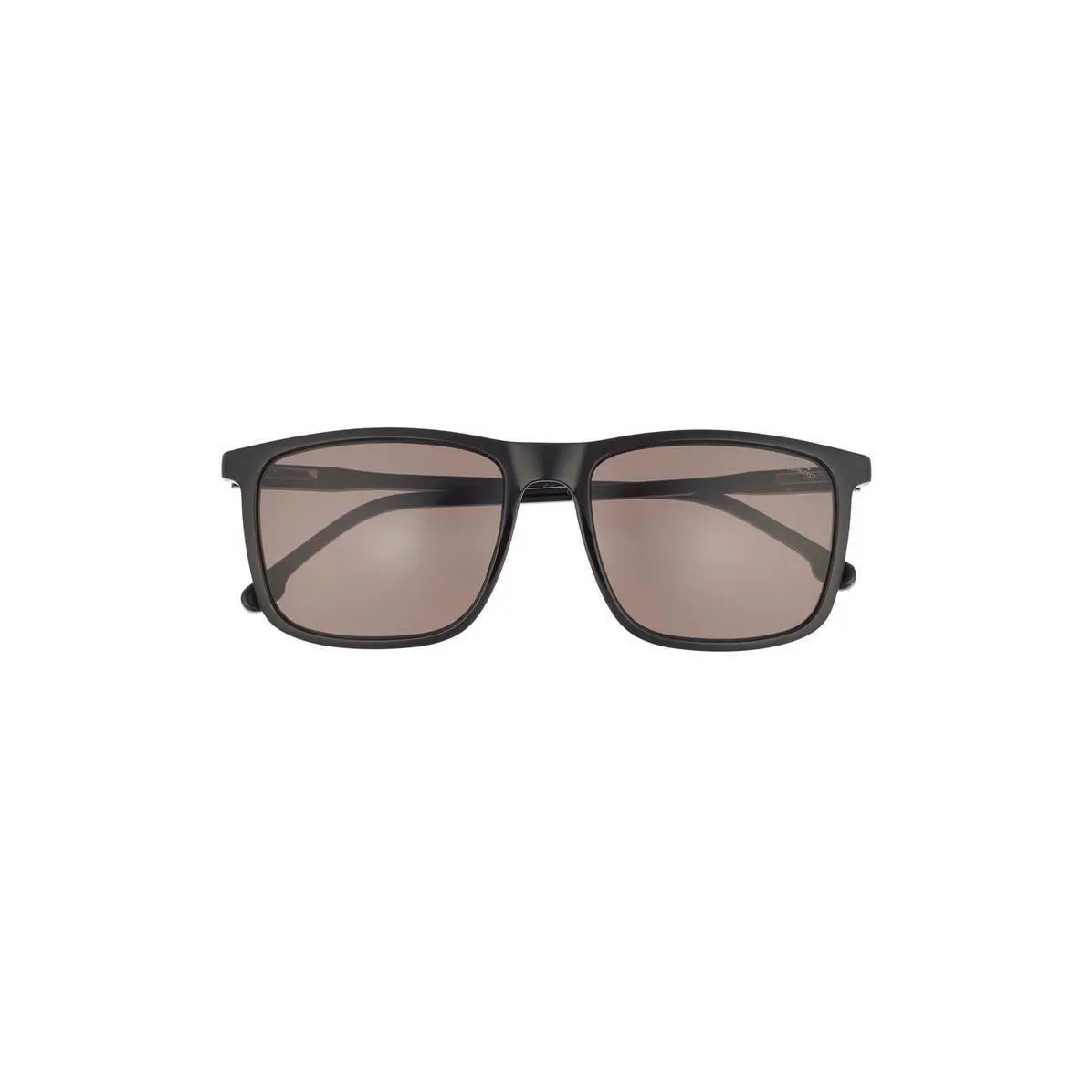 Carrera Eyewear Men 55mm Rectangular Polarized Sunglasses Black/ S