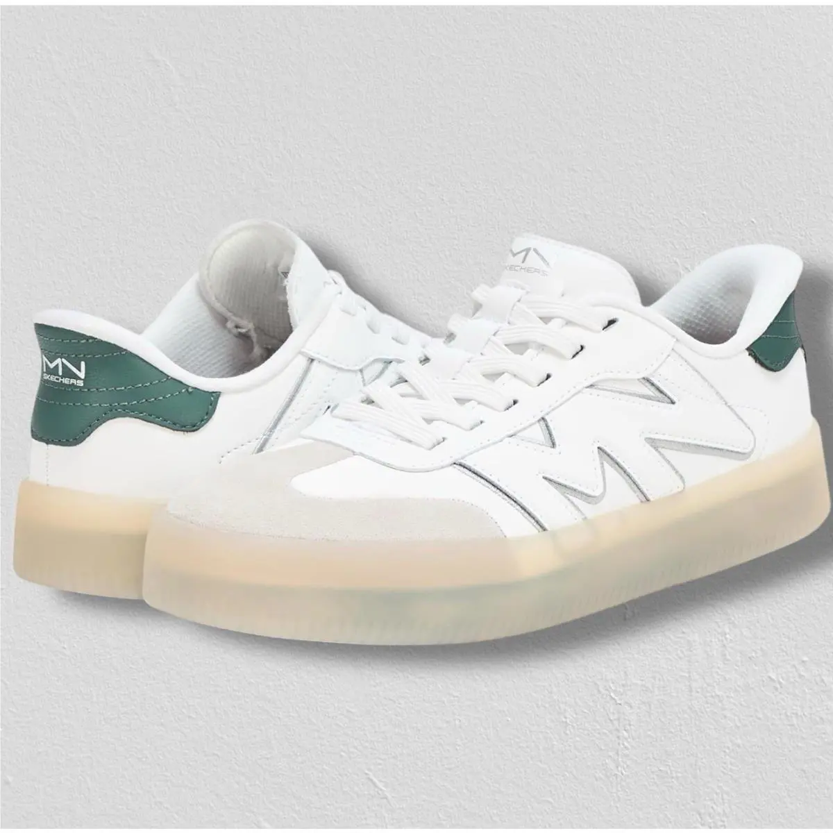 Skechers shoes - 177883.WGR - 177883WGR - White / Green (UPC: 0198739361872) 14