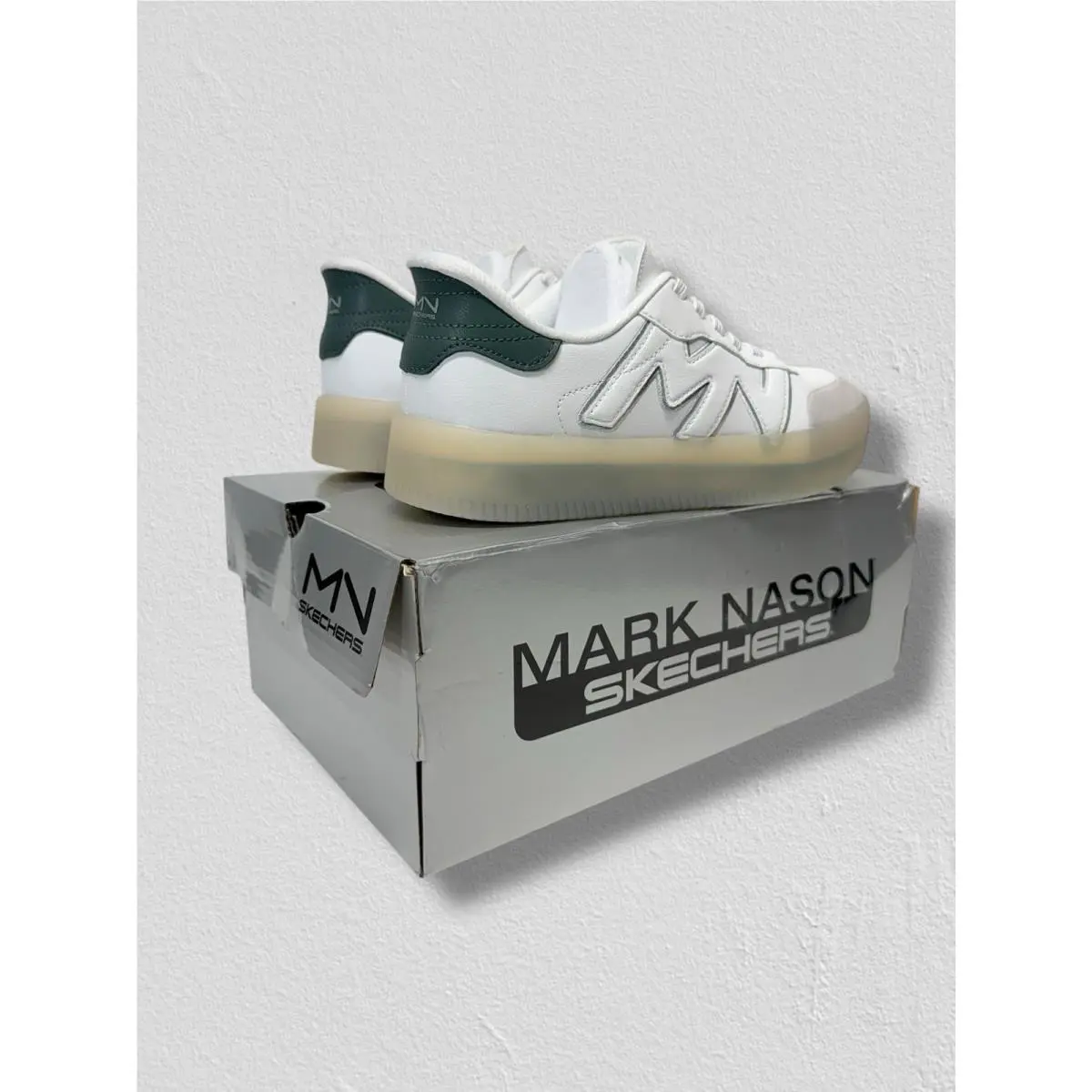 Skechers shoes - 177883.WGR - 177883WGR - White / Green (UPC: 0198739361872) 2