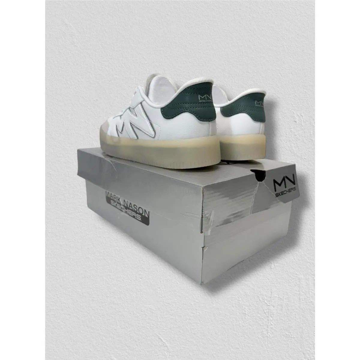 Skechers shoes - 177883.WGR - 177883WGR - White / Green (UPC: 0198739361872) 4