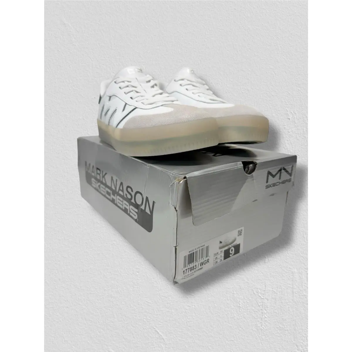 Skechers shoes - 177883.WGR - 177883WGR - White / Green (UPC: 0198739361872) 6