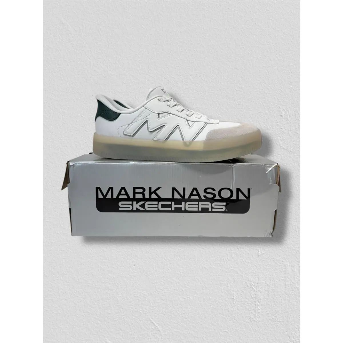 Skechers shoes - 177883.WGR - 177883WGR - White / Green (UPC: 0198739361872) 7