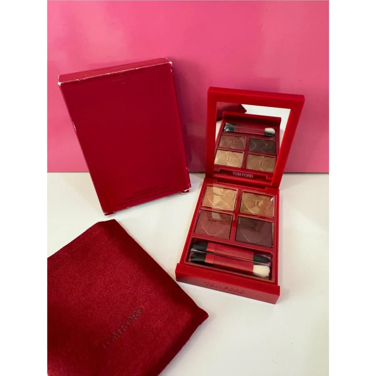 Tom Ford Eye Color Quad Love Collection Eyeshadow Palette - 04 Honeymoon Read