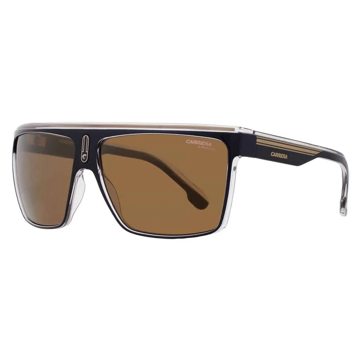 Carrera Brown Rectangular Men`s Sunglasses Carrera 22/N 2M2 63 Carrera 22/N 2M2