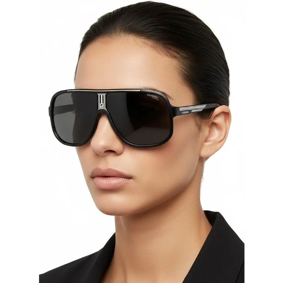 Carrera Eyewear Men 63mm Gradient Polarized Navigator Sunglasses B