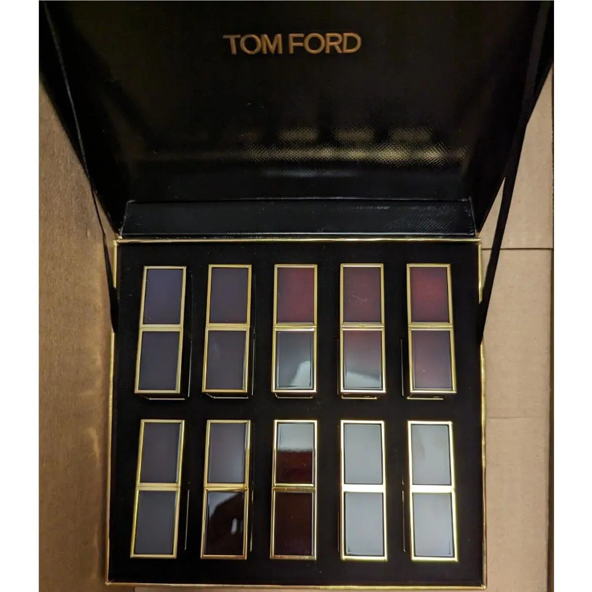 10 PC Tom Ford Boys and Girls Lips Color Lipstick 16 02 18 40 42 62 61 68 74 59