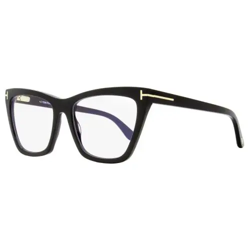 Tom Ford Magnetic Clip-on Eyeglasses TF5971-B 001 Black 54mm FT5971 - Frame: Black, Lens: Clear
