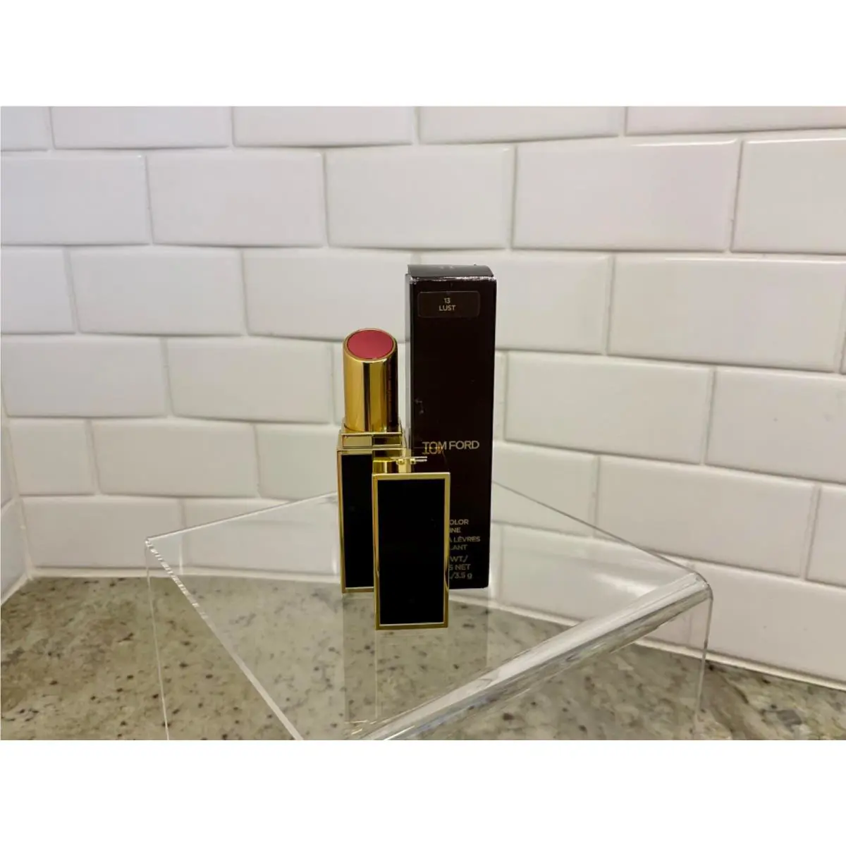 Tom Ford 13 Lust Shine Lip Color Lipstick Full Size