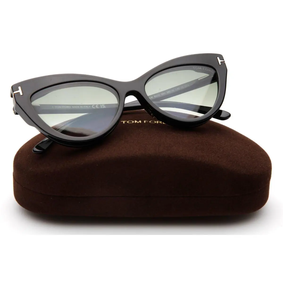 Tom Ford TF5896-B Eco 001 Black Eyeglasses Frame 56-16-140mm B40mm Italy