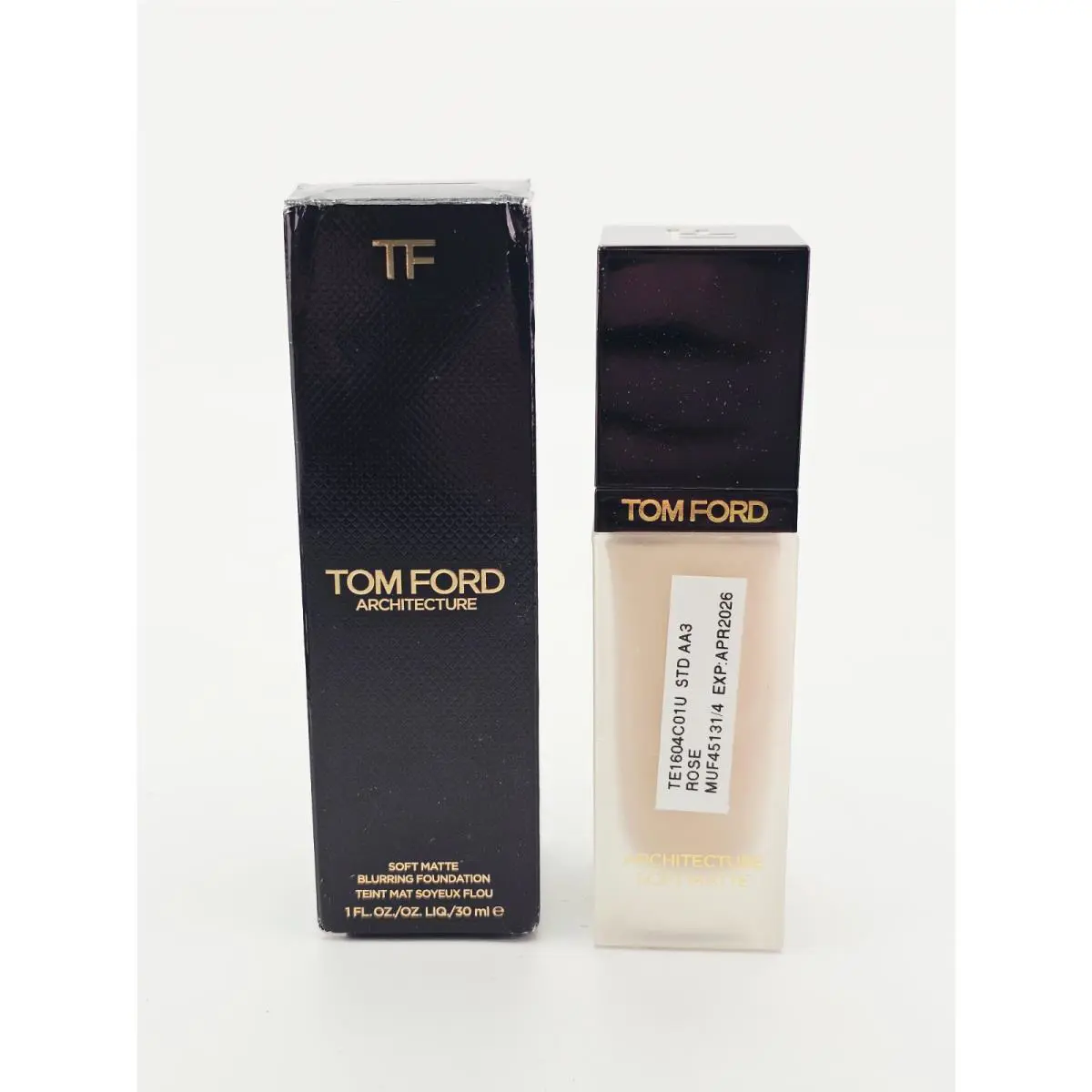Tom Ford Architecture Soft Matte Blurring Foundation 0.4 Rose 1 oz bb4/26