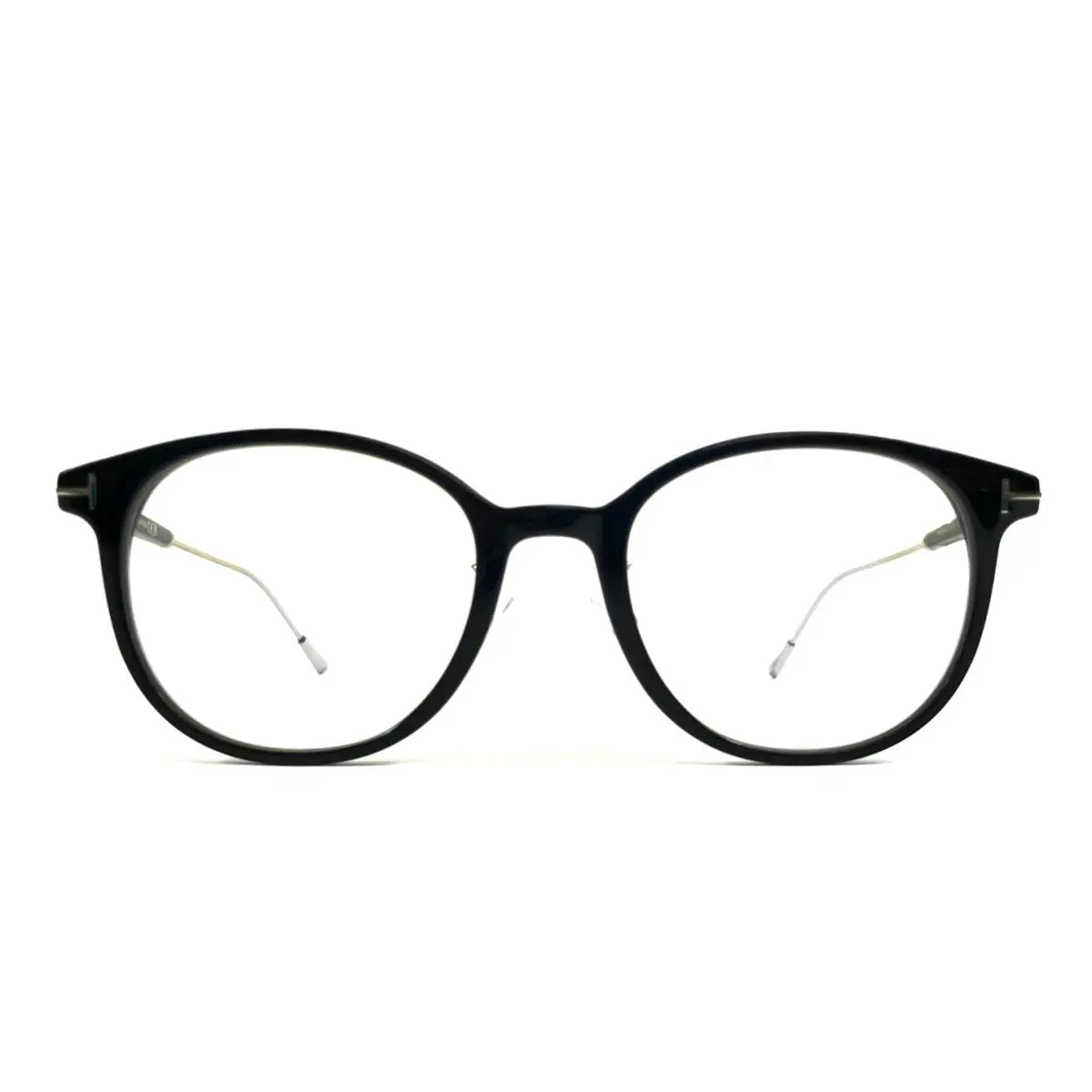Tom Ford Eyeglasses Frames TF5644-D-B 001 Black Palladium Round 52-20-145
