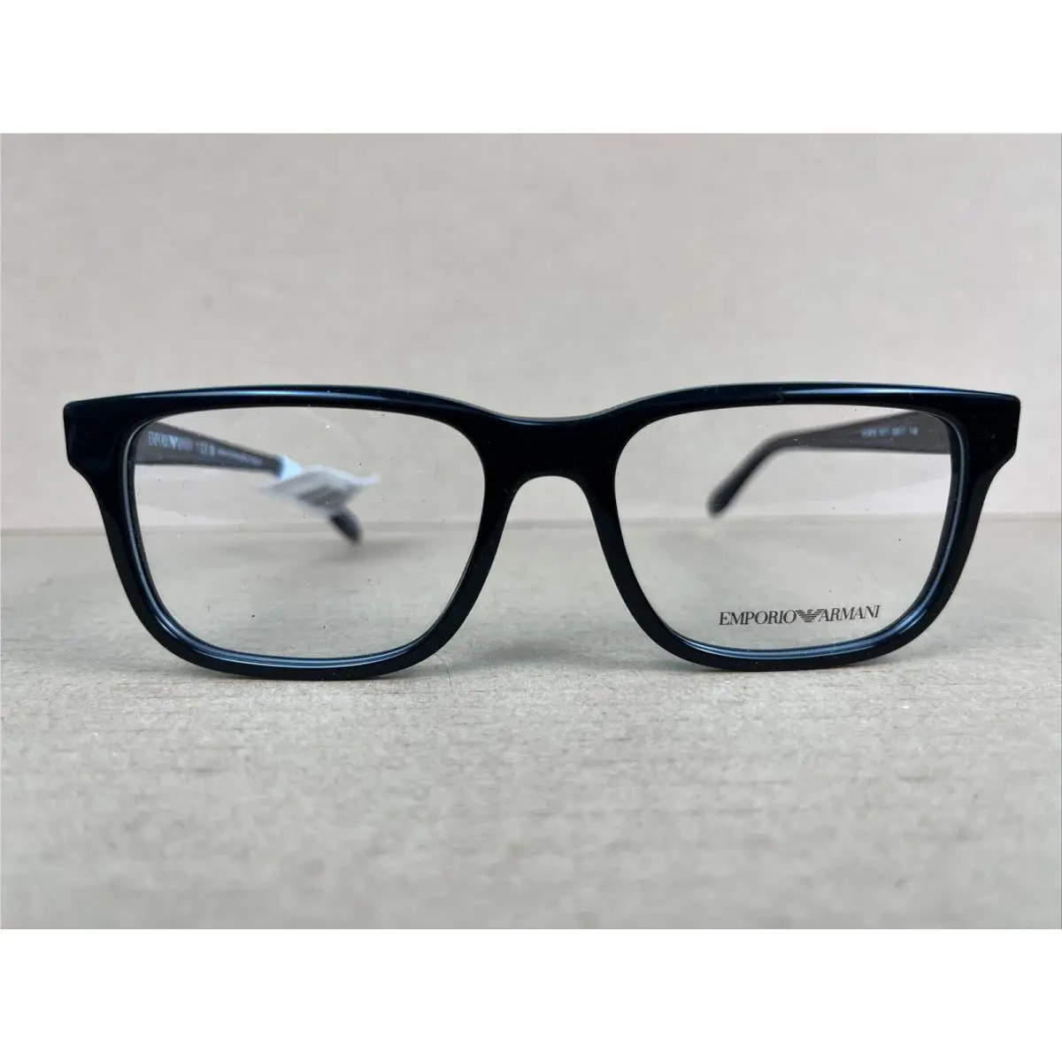 Emporio Armani EA3218F 5017 Black Clear Gray Eyeglasses 53 17 145 Frames