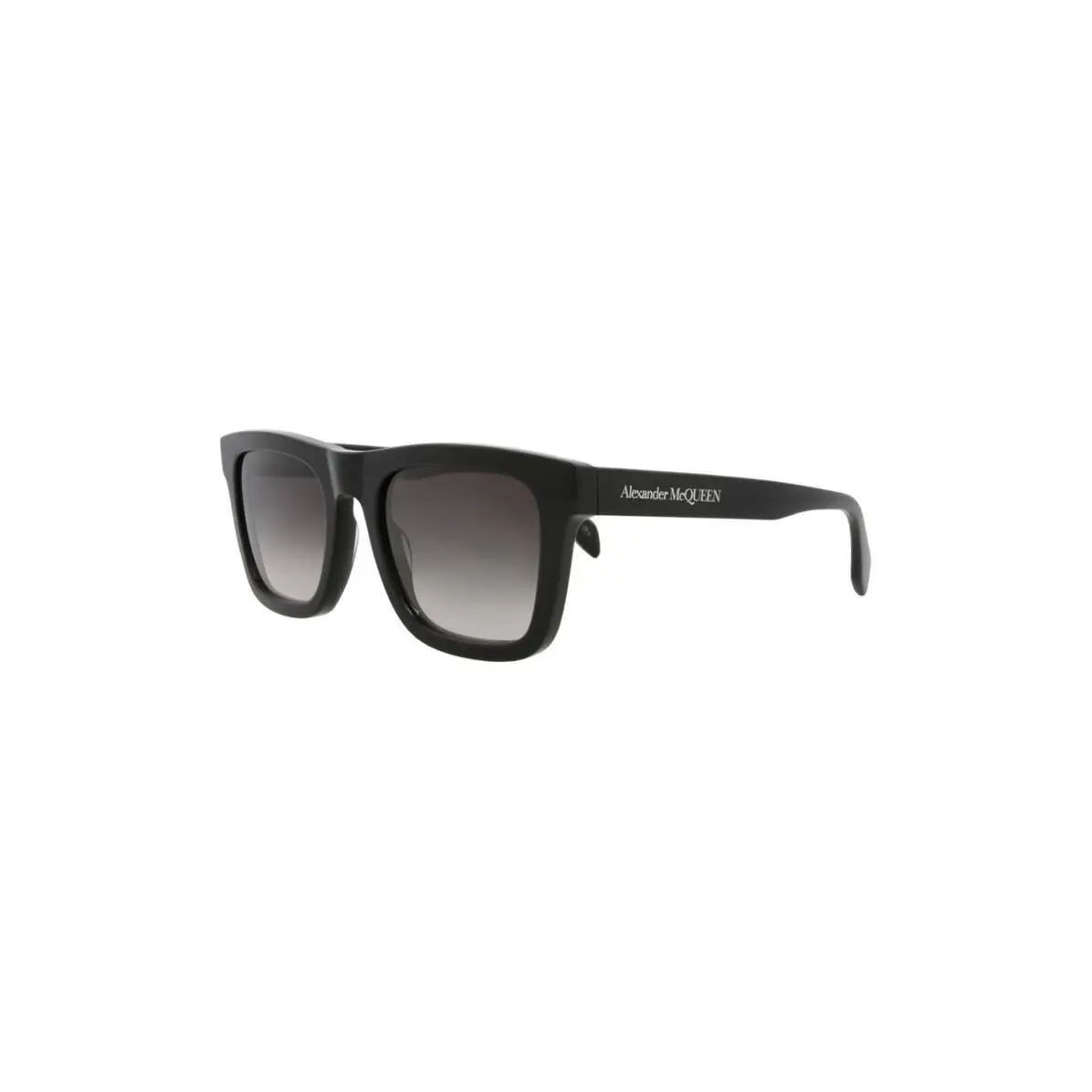 Mcqueen Men 54mm Square Sunglasses Black Black Grey