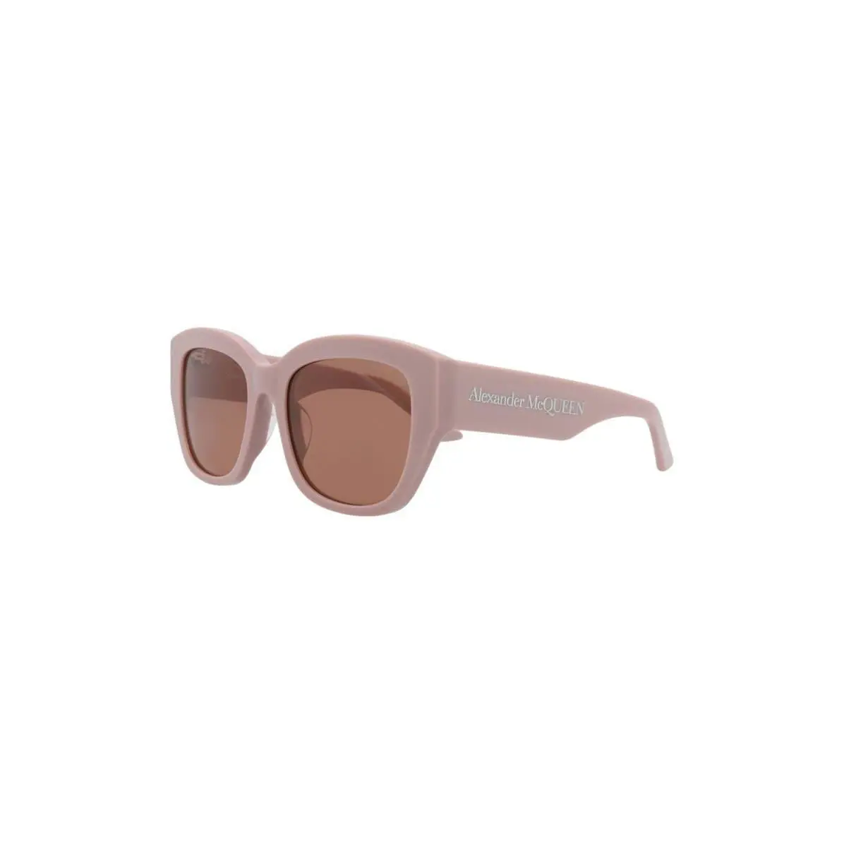 Mcqueen Women 55mm Square Sunglasses Pink Pink Red