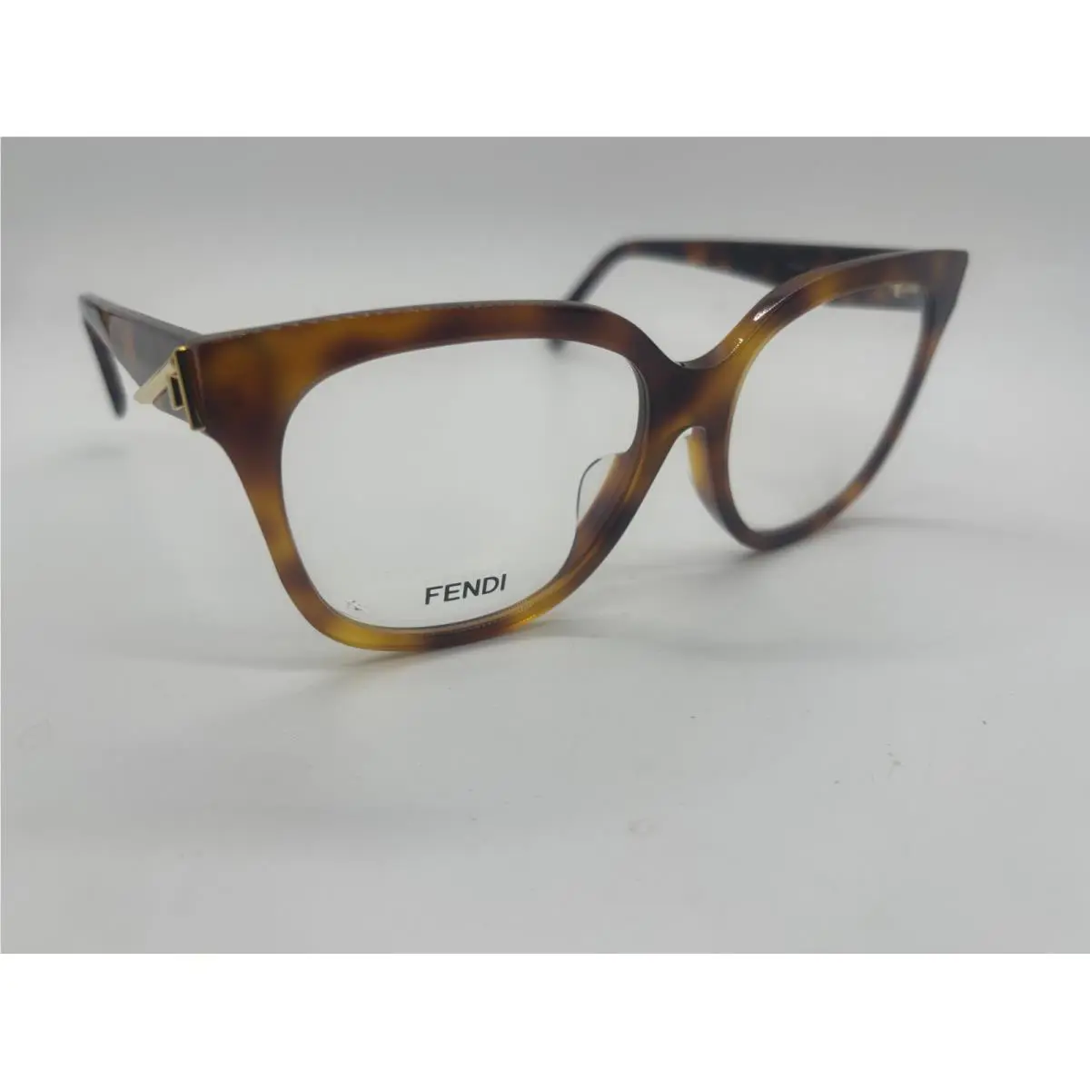 Fendi FE50064F 053 Havana Eyeglasses 57-16-140mm Comes W/full Set