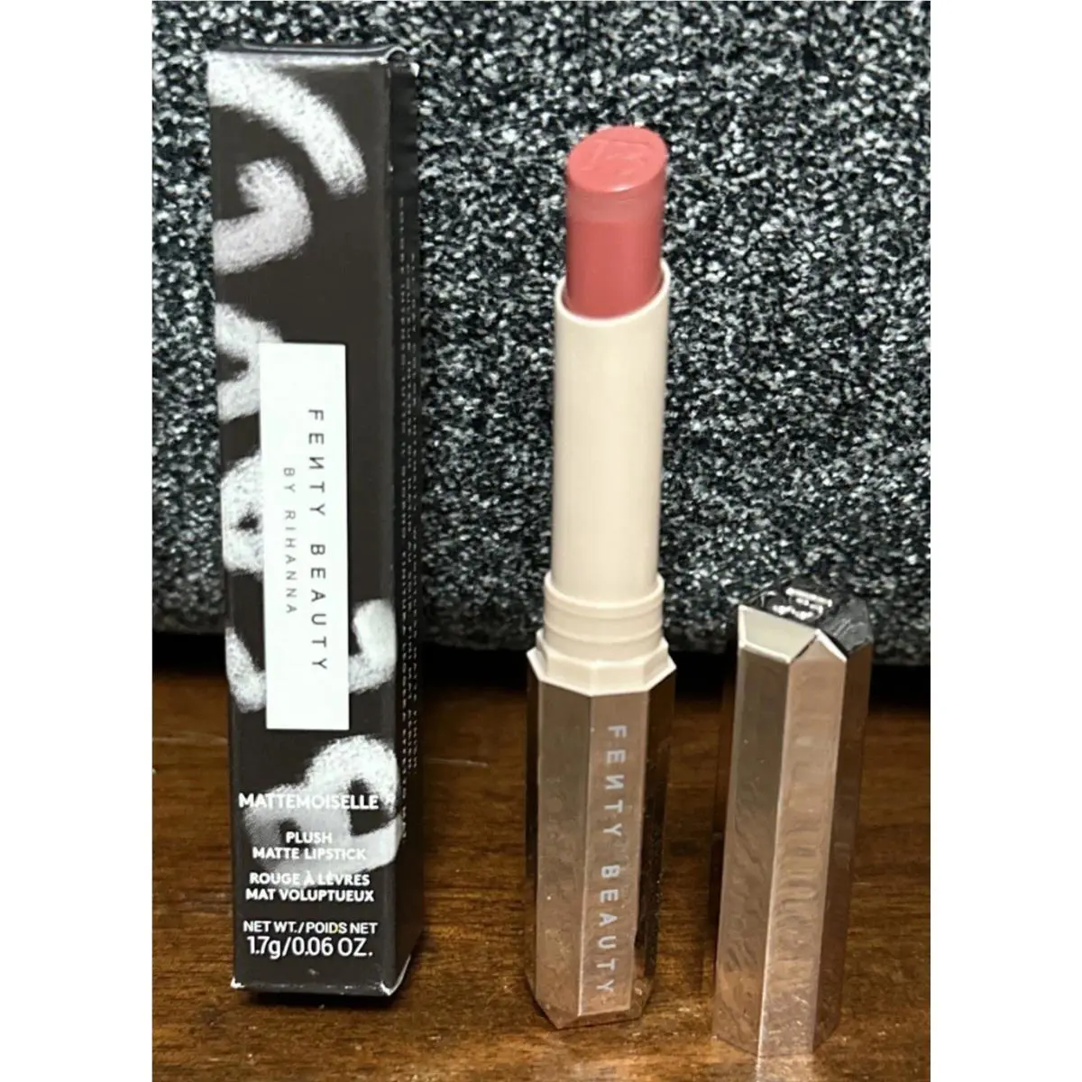 Fenty Mattemoiselle Plush Matte Lipstick Spanked Full Size 1.7g Rare
