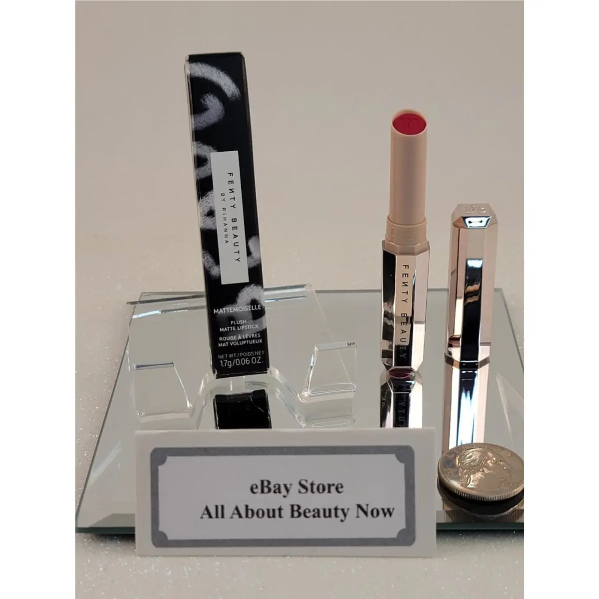 Fenty Mattemoiselle Plush Matte Lipstick Candy Venom Full Size Rare