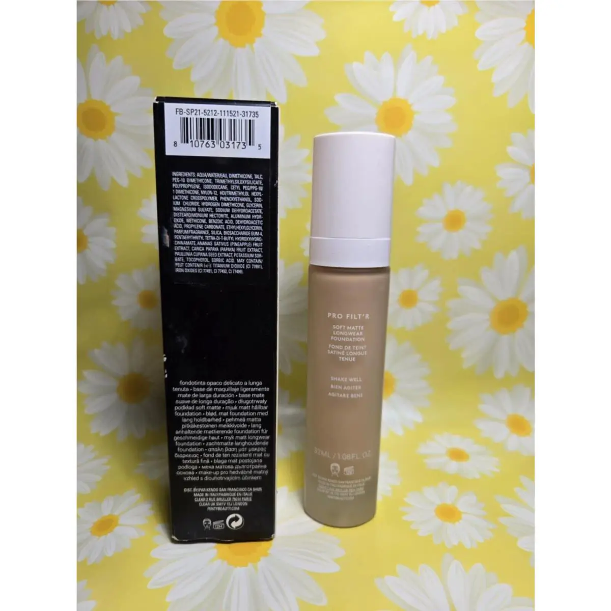 Fenty Beauty Pro Filt’r Soft Matte Longwear Liquid Foundation 235 1.08 fl oz