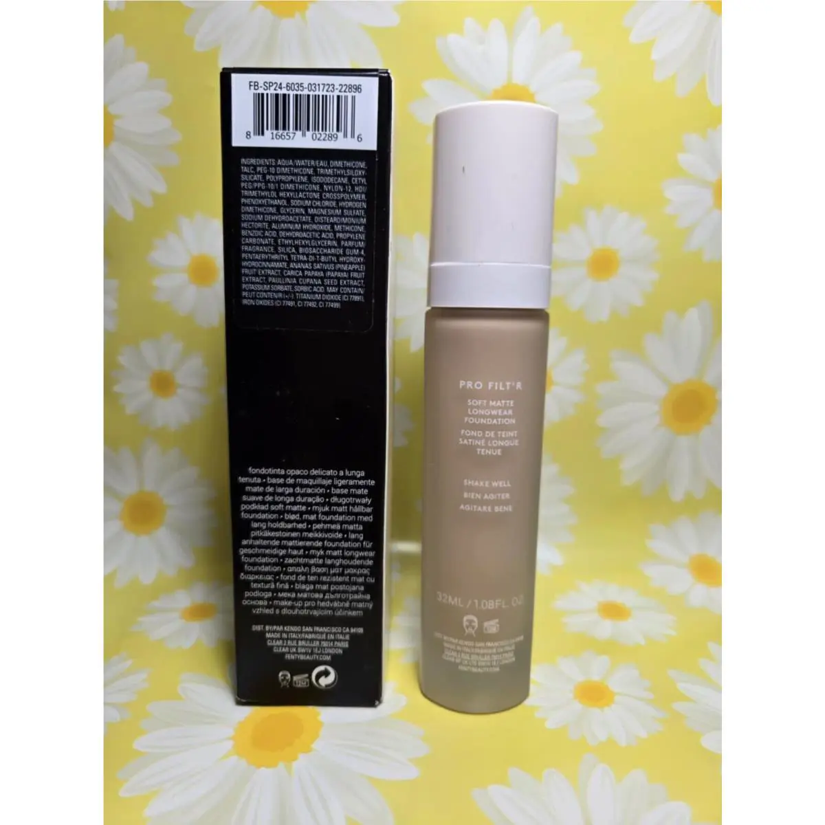 Fenty Beauty Pro Filt’r Soft Matte Longwear Liquid Foundation 210 1.08 fl oz