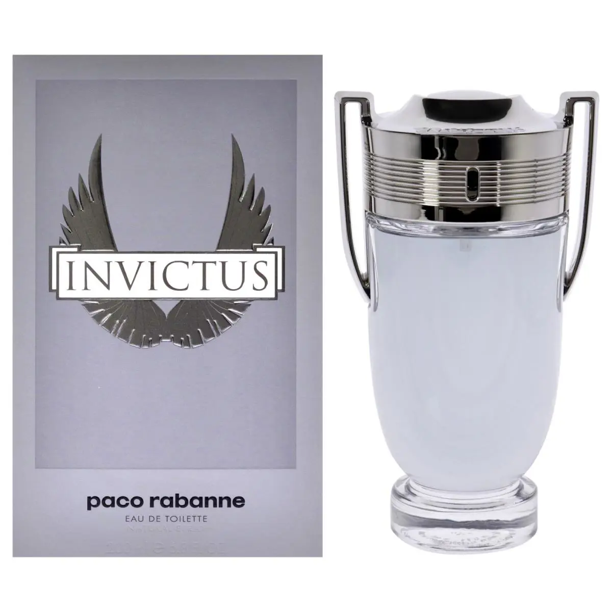 2 Pack Invictus by Paco Rabanne For Men - 6.8 oz Edt Spray
