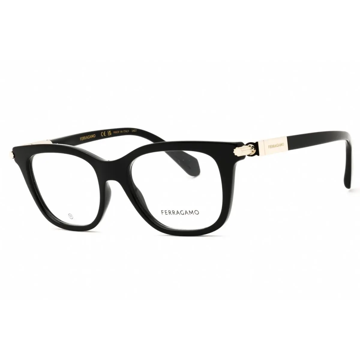 SF2973 001 Eyeglasses Black Frame 50mm by Salvatore Ferragamo