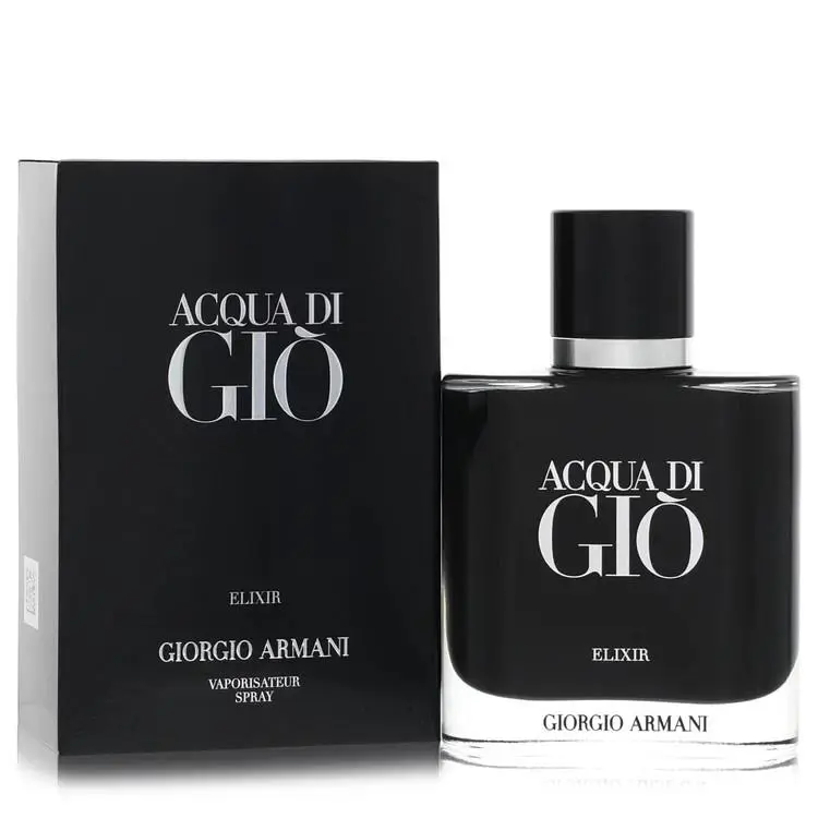 Giorgio Armani Acqua Di Gio Elixir Cologne For Men 1.6 Oz Parfum Spray