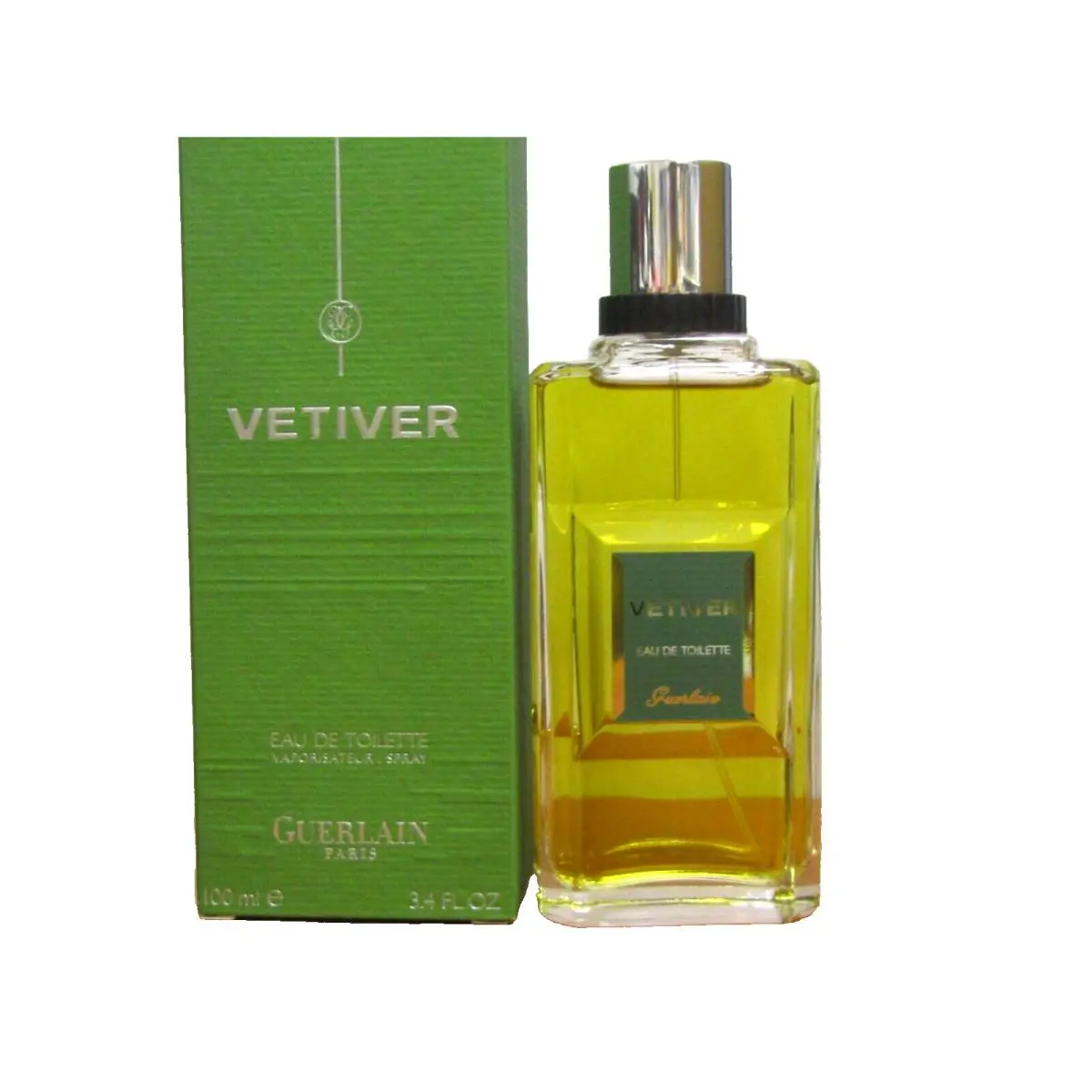 Vetiver By Guerlain Men Cologne 3.3 oz / 100 ml Eau De Toilette Spray Sealed
