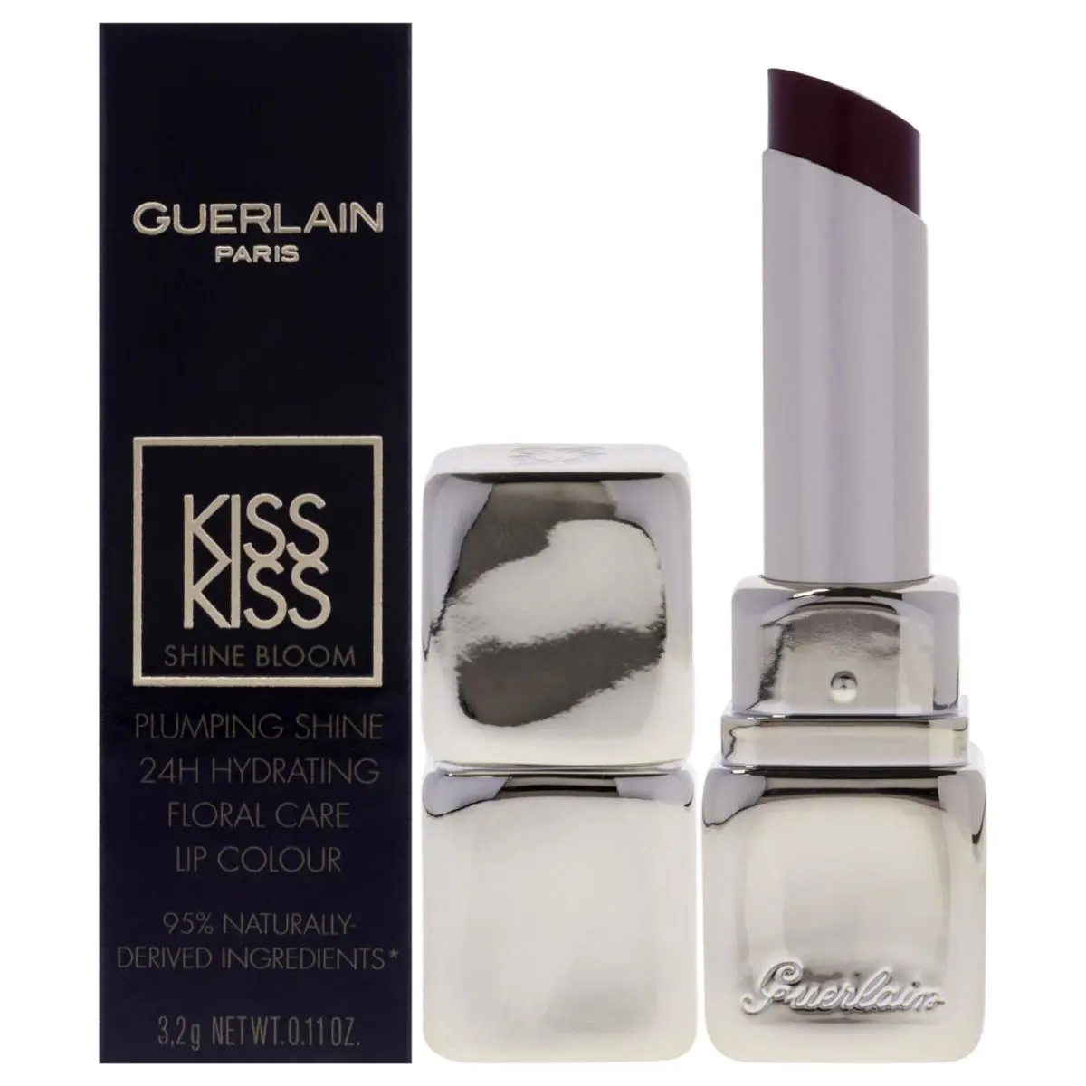 2 Pack Guerlainkiss Kiss Shine Bloom Lipstick - 521 Kiss to Say - 0.11 oz