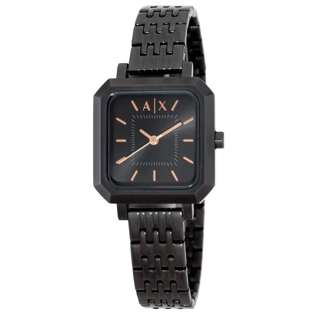 Leila Quartz Black Dial Ladies Watch AX5732 by Armani Exchange