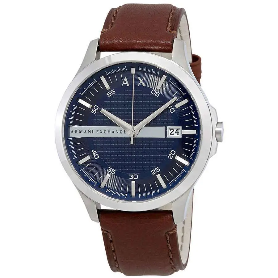 Men`s Classic Blue Dial Watch - AX2133 by Armani Exchange