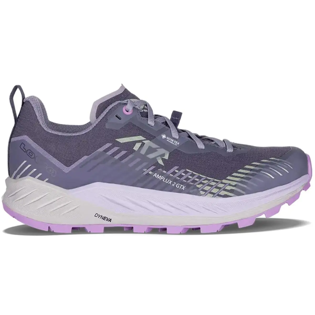 Lowa 3216857259 Women`s Amplux 2 Gtx WS Lilac/plum Trail Running Trainer Shoes