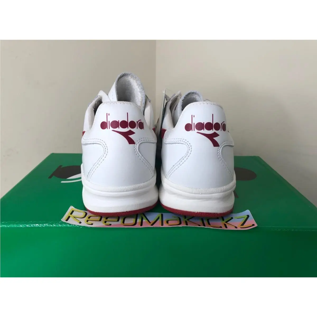 Diadora shoes - Diadora B.Elite - C5147 - White / Red 8