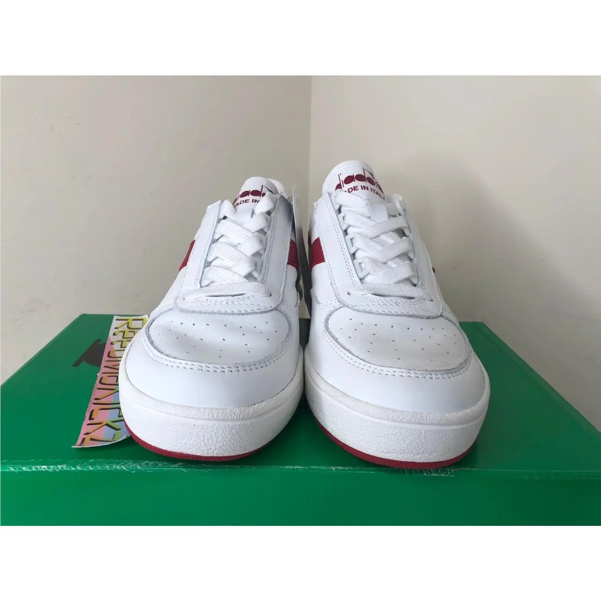Diadora shoes - Diadora B.Elite - C5147 - White / Red 6