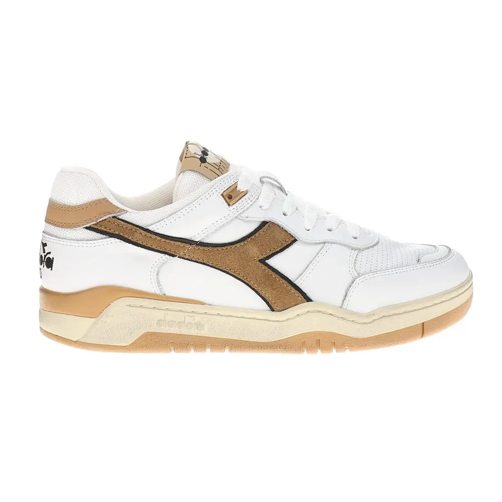 Diadora shoes - diadora B.560 Used Lace Up - 180117-C1905 - White 4